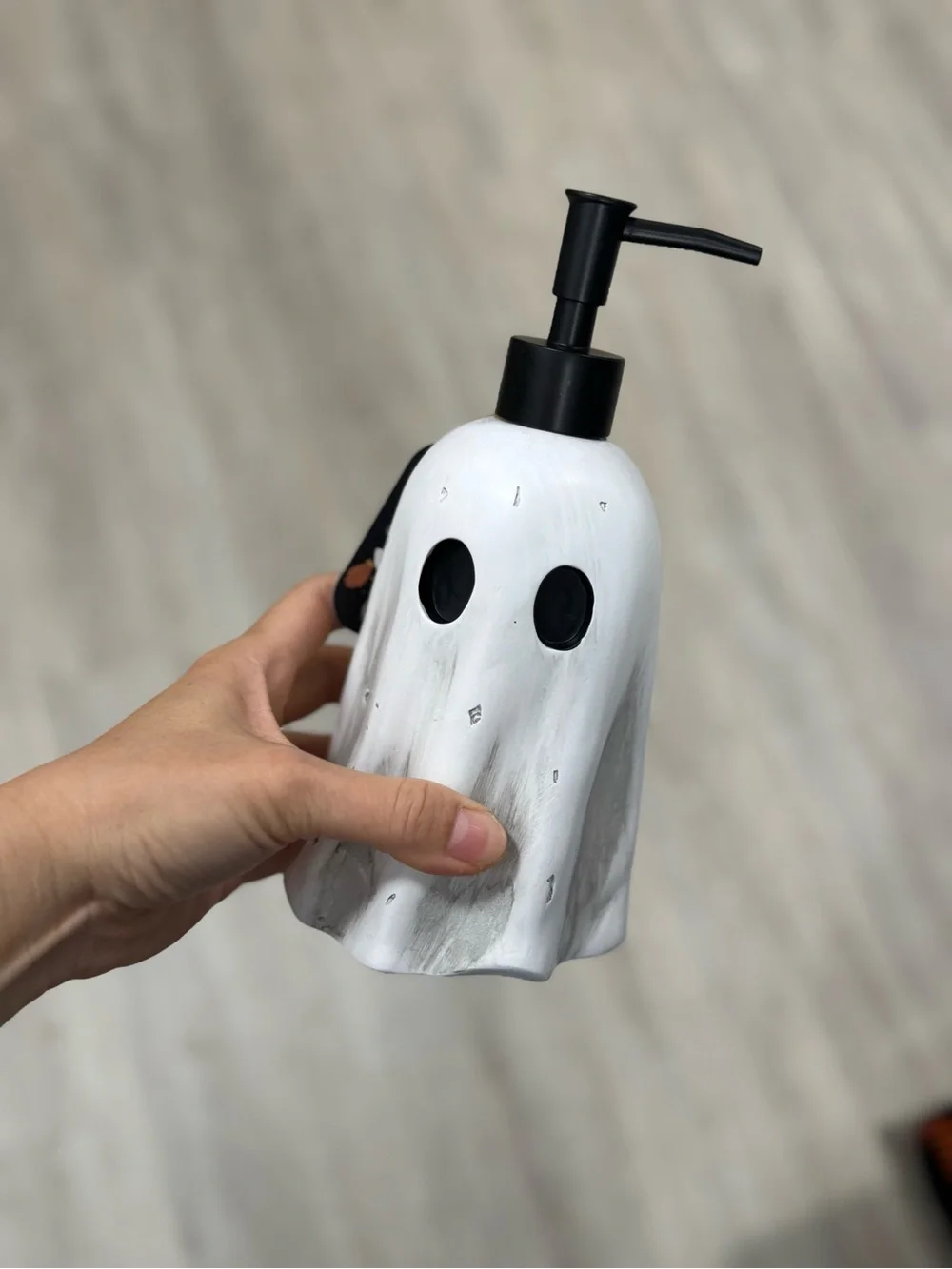 Hand Soap Dispenser - White Ghost Decorative Pump